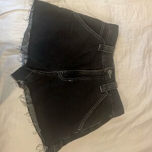 Black Cargo Shorts, PacSun, Size 26